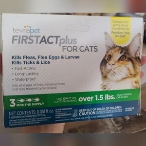 First Act Plus Flea & Tick Prevention. Single Dose